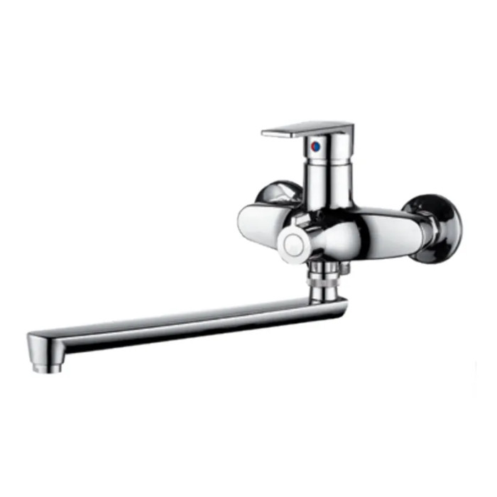 Смеситель для ванны Plamix Oscar-006 Euro.Chrome (без шланга и лейки) (PM0617)