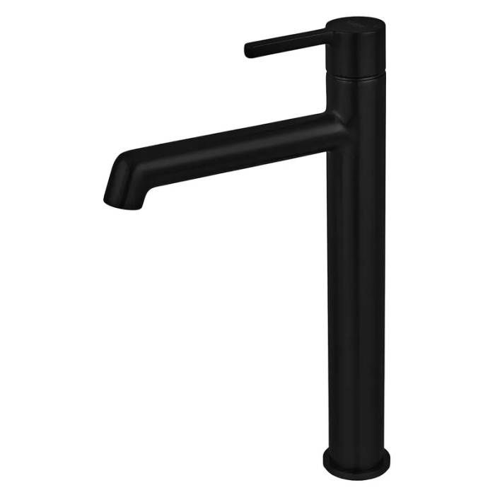 Змішувач для умивальника високий Koer KB-11029-05 Чорний матовий (KR5488)
