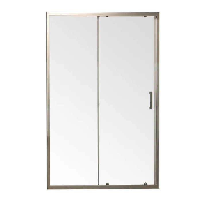 Двери в нишу раздвижные MIXXUS PREMIUM DIVERSE SD01-100x185-TR CHROME стекло 5мм (MI7165)
