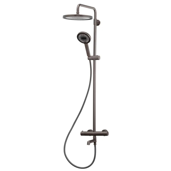 Душова колона Koer KB-57029-07 Графіт 3 функції (KR5498)
