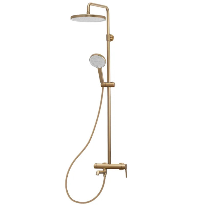 Душова колона Koer KB-56029-12 3 функції, матове золото (KR5503)
