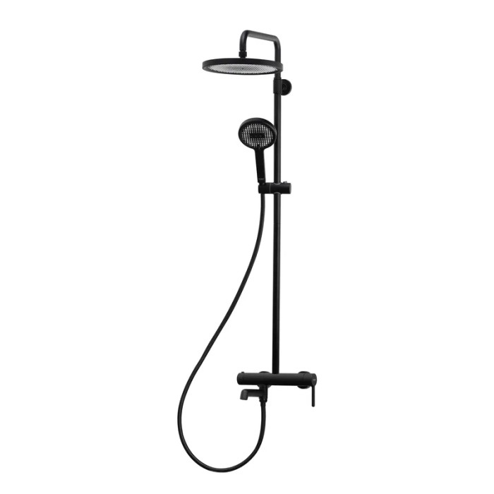Душова колона Koer KB-56029-05 3 функції, чорний матовий (KR5490)