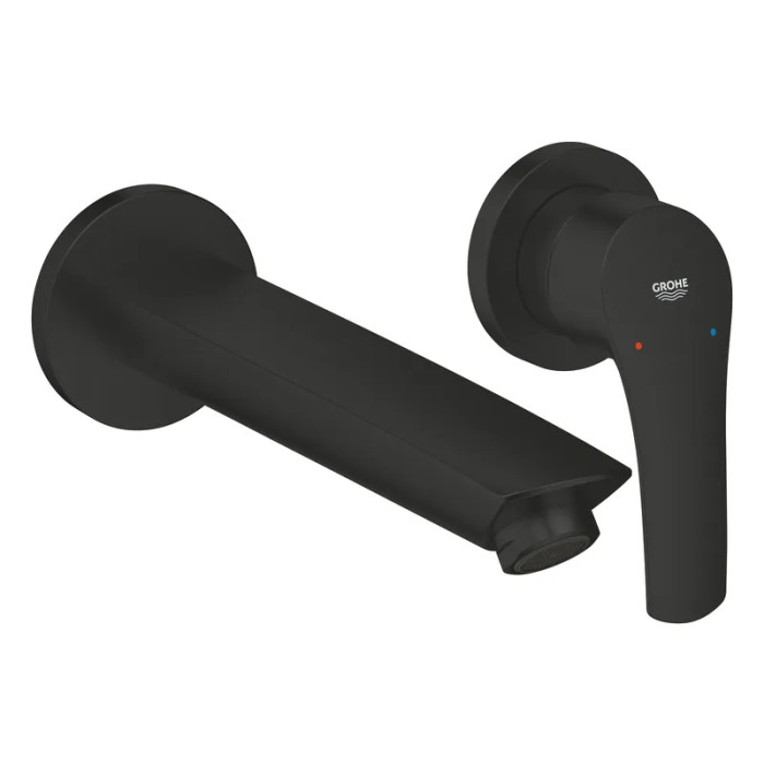 Смеситель для раковины Grohe Eurosmart M-Size, черный матовый (293382433)