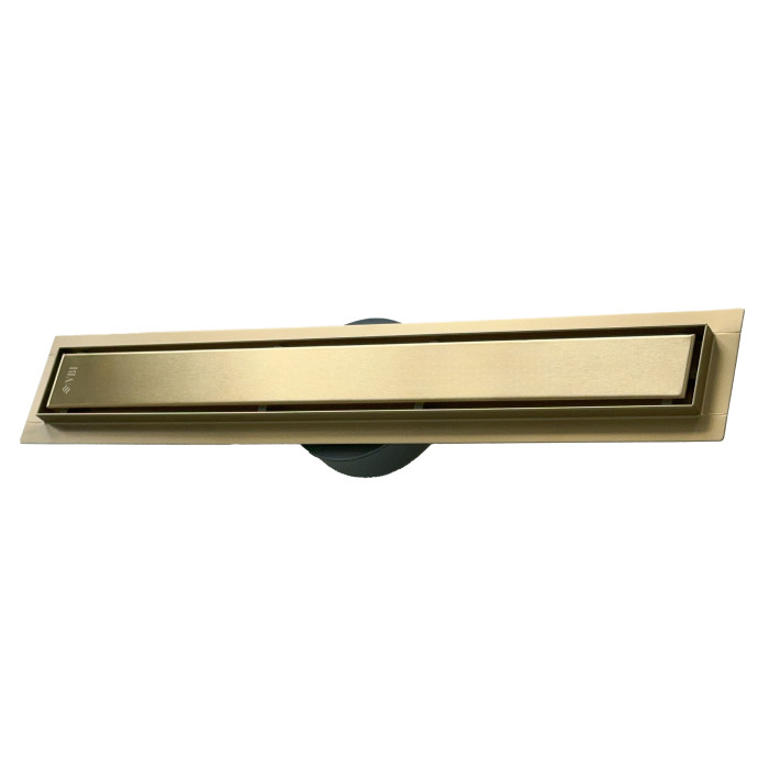 Трап для душа VBI FORT 2в1 70 BRUSHED GOLD (VBI-060107BG)