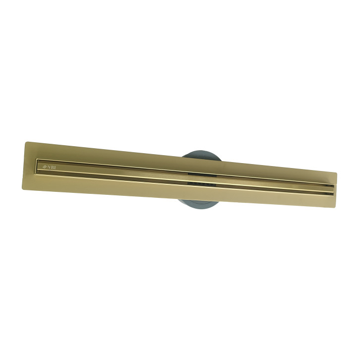 Трап для душа VBI FORT SLIM 90 BRUSHED GOLD (VBI-060209BG)