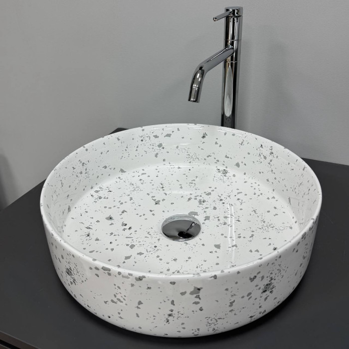 Умивальник VBI BARI S GREY MOSAIC накладний (VBI-011606)