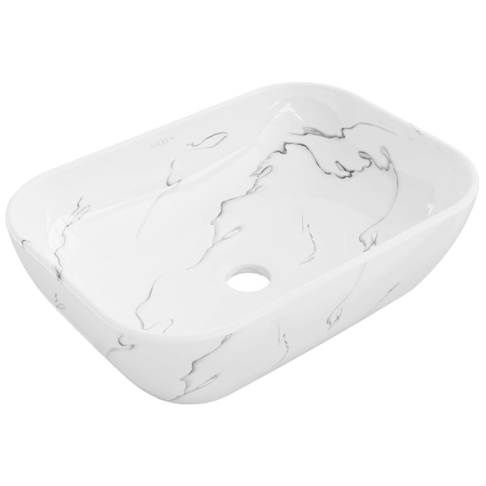 Умивальник (раковина) MEXEN RITA SHINY MARBLE накладний (MEX-21084583)
