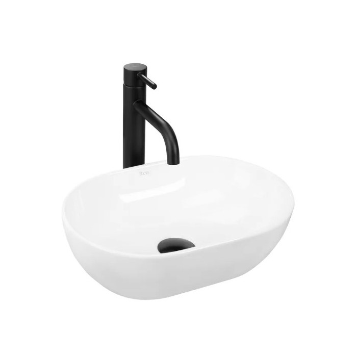 Умивальник (раковина) REA AMELIA MINI WHITE накладний (REA-U3322)