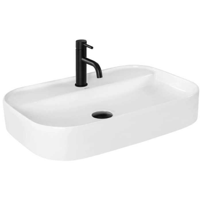 Умивальник (раковина) REA VERONA WHITE білий накладний (REA-U3325)