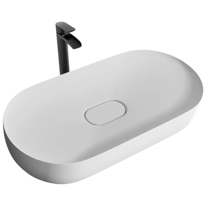 Умивальник (раковина) REA IRIS 71 WHITE MATT накладний (REA-U4305)