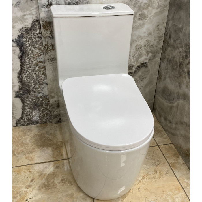 Підлоговий унітаз VBI SALINA WHITE (VBI-021001)