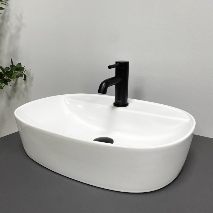 Умивальник (раковина) VBI TERNI S WHITE накладний (VBI-011802)