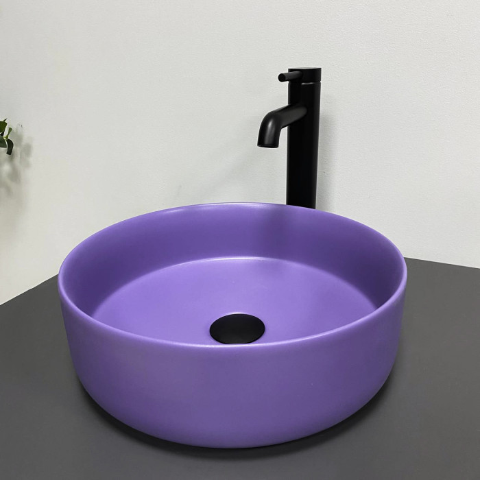 Умывальник (раковина) VBI PRATO LAVENDER MATT накладной (VBI-011412)