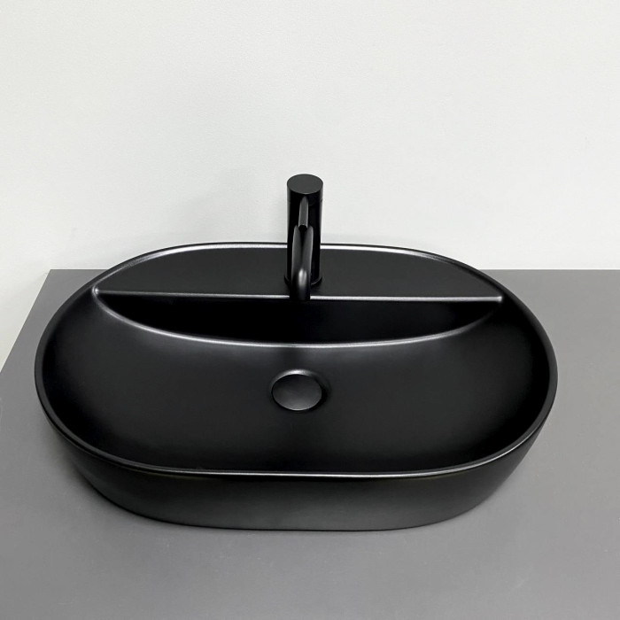 Умывальник (раковина) VBI TERNI BLACK MATT накладной (VBI-011803)