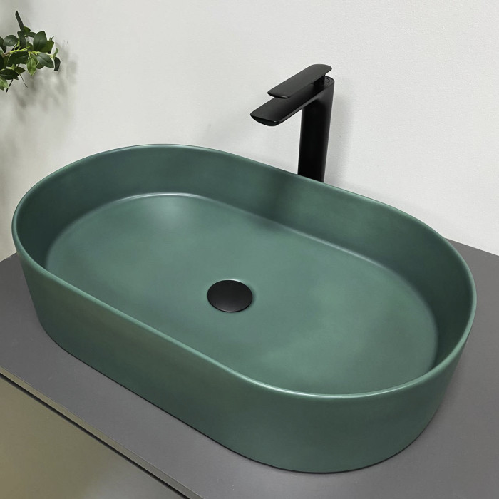 Умивальник (раковина) VBI VERONA 60 EMERALD MATT накладний (VBI-011327)