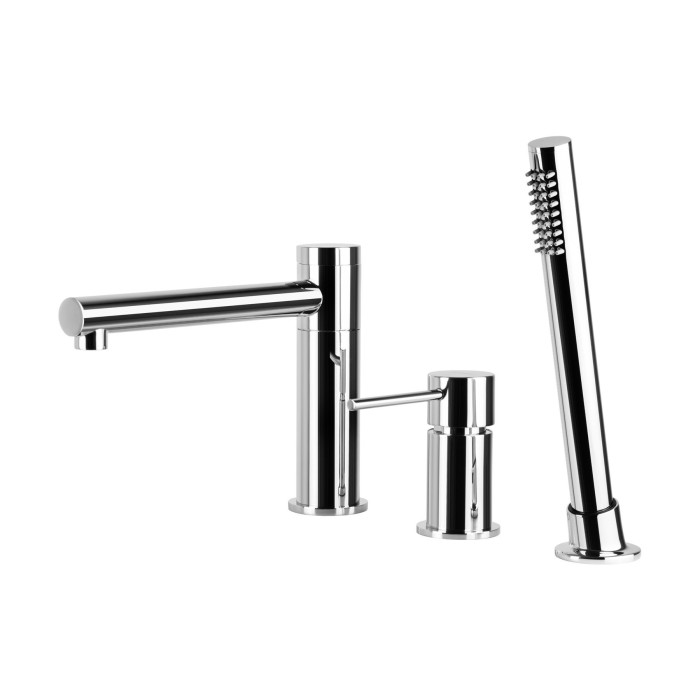 Смеситель для ванны CORSAN LUGO CHROME на борт ванны * (CMB7542CH)