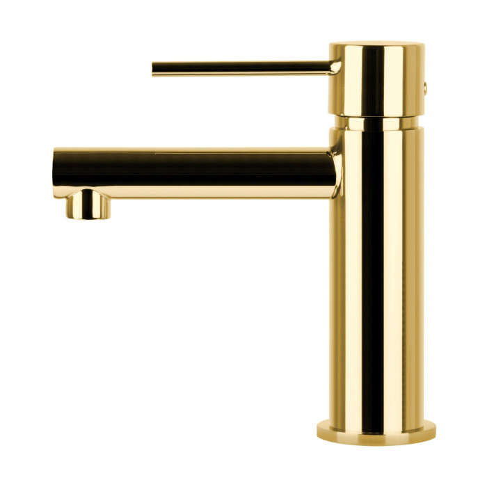 Змішувач для раковини (умивальника) CORSAN LUGO GOLD золотий низький (CMB7511GL)