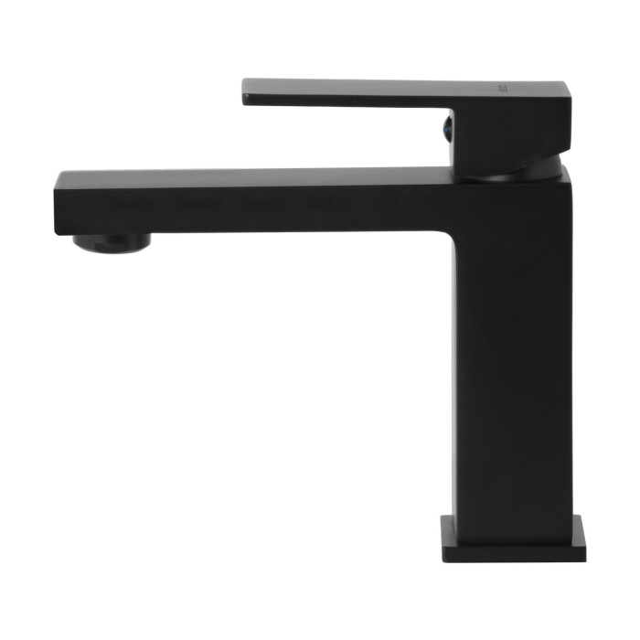 Змішувач для раковини (умивальника) CORSAN ANGO BLACK MATT чорний низький (CMB3016BL)