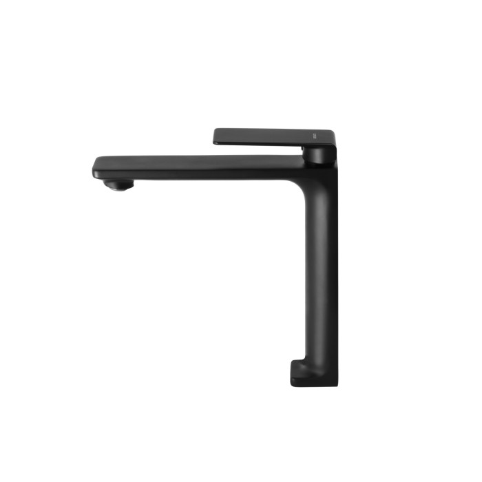 Змішувач для раковини (умивальника) CORSAN TRINO BLACK MATT чорний високий * (CMB7112BL)