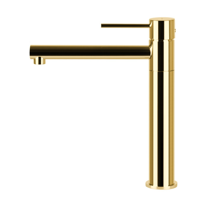 Змішувач для кухні CORSAN LUGO GOLD золота з рухомим носиком * (CMB7521GL)