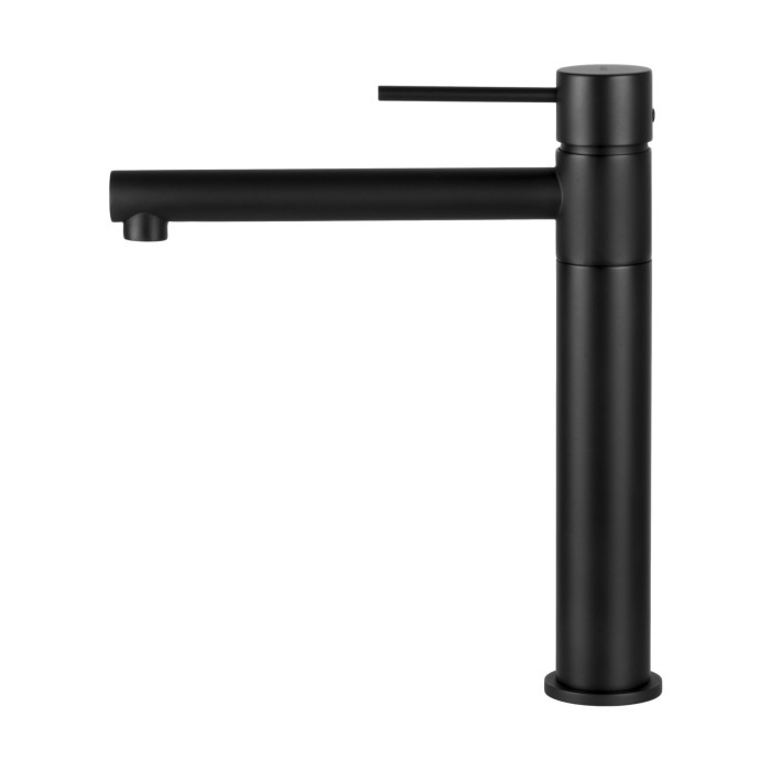 Змішувач для кухні CORSAN LUGO BLACK MATT чорний з рухомим носиком * (CMB7521BL)