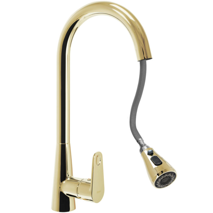 Змішувач для кухні REA MILD GOLD золотий (REA-B4802)