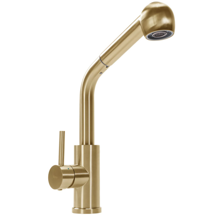 Змішувач для кухні REA TROY BRUSHED GOLD матове золото (REA-B6302)