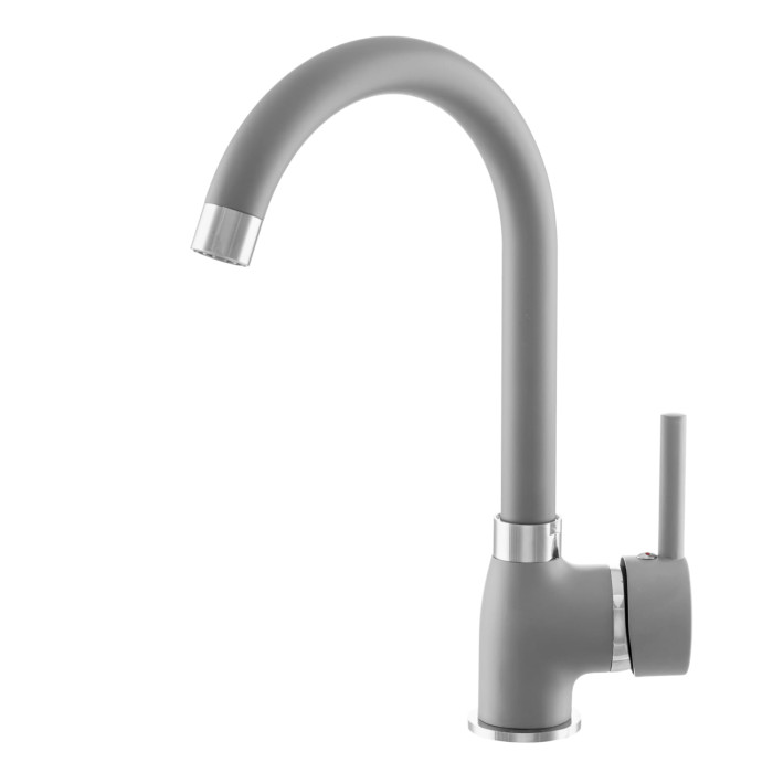 Змішувач для кухні GRANITAN BETA GREY сірий (BB-SZ)