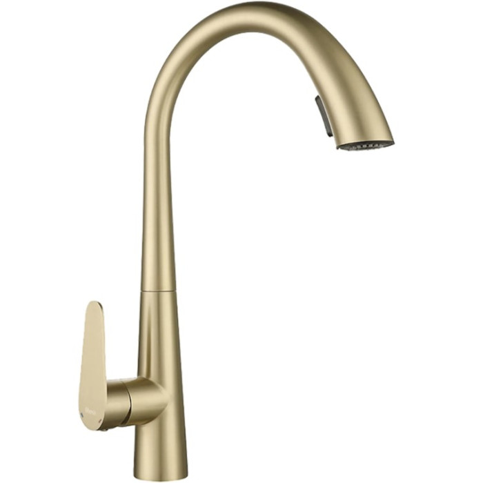 Змішувач для кухні REA ROSS BRUSHED GOLD матове золото * (REA-B5312)