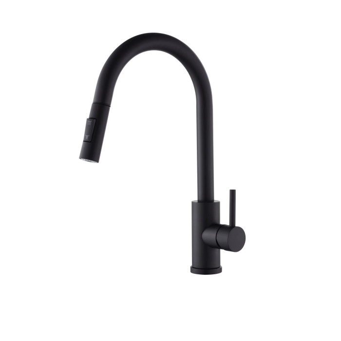 Змішувач для кухні VBI FLUSSO BLACK (VBI-055000BL)