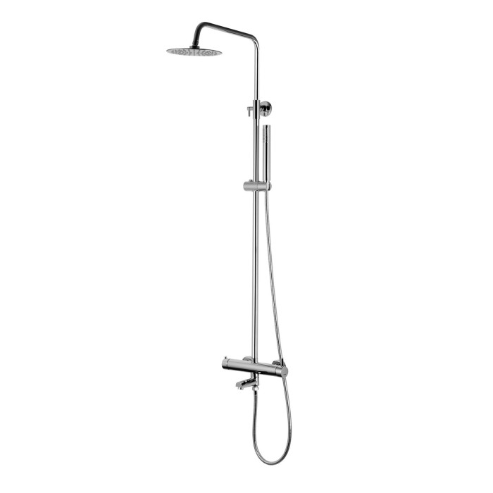 Душовий гарнітур CORSAN LUGO CHROME з виливом (CMN01MCHW)