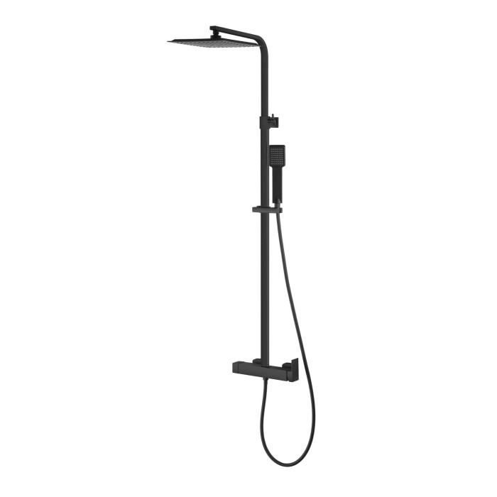 Душовий гарнітур CORSAN ANGO BLACK * (CMN02MBL)