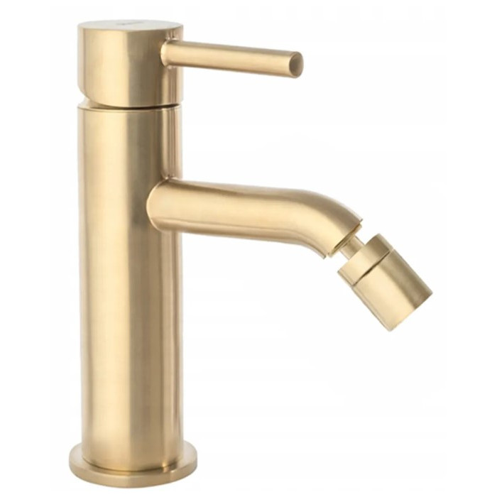 Смеситель для биде REA LUNGO BRUSHED GOLD матовое золото (REA-B4702)