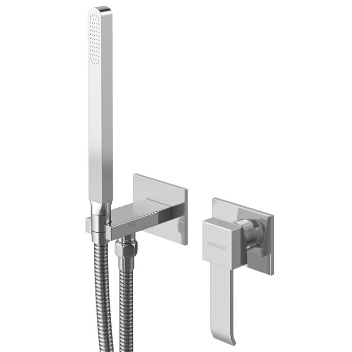 Набор гигиенического душа KOHLMAN AXIS CHROME (QW135N)