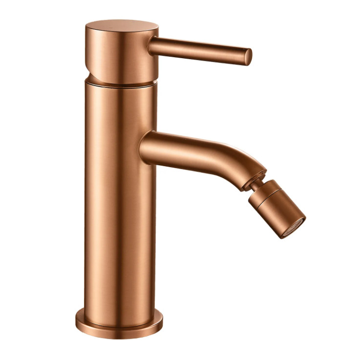Смеситель для биде REA LUNGO BRUSHED COPPER (REA-B1116)