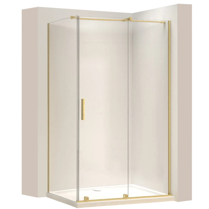 Душевая кабина REA MONTANA 110х80 BRASHED GOLD (KPL-K2513)