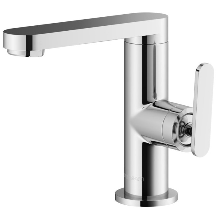 Змішувач для раковини (умивальника) KOHLMAN BOXINE CHROME низький (QB100B)