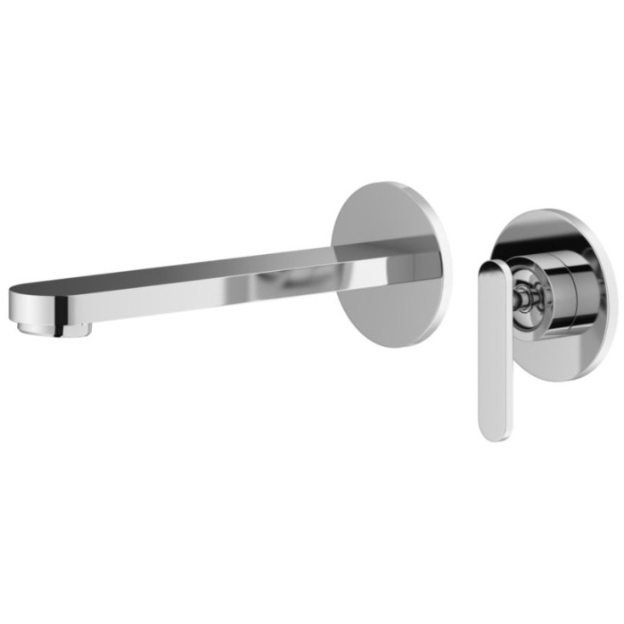Змішувач для раковини (умивальника) KOHLMAN BOXINE CHROME + BOX прихованого монтажу * (QW180B)