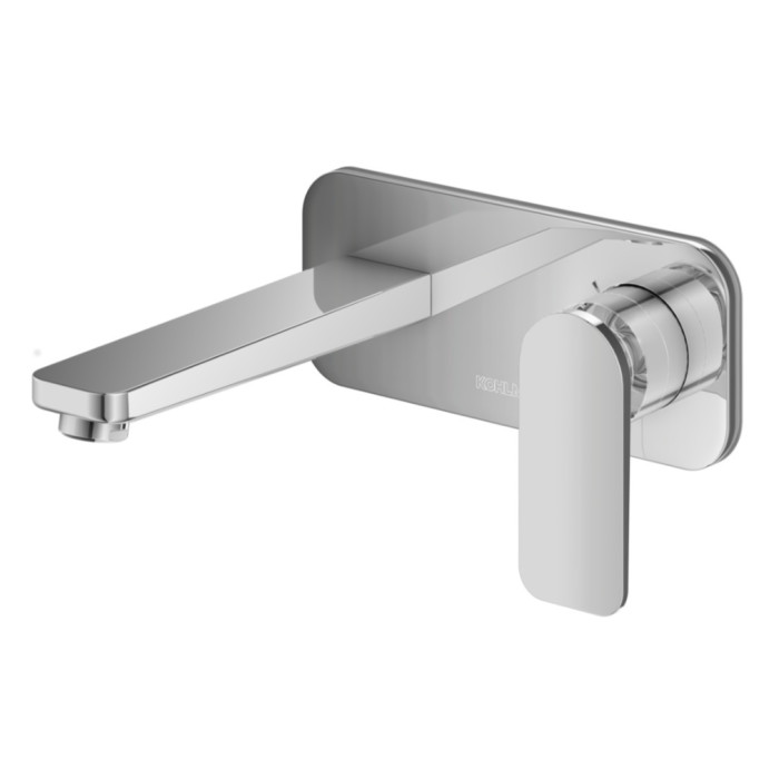 Змішувач для раковини (умивальника) KOHLMAN WEXPO CHROME + BOX прихованого монтажу * (QW185W)