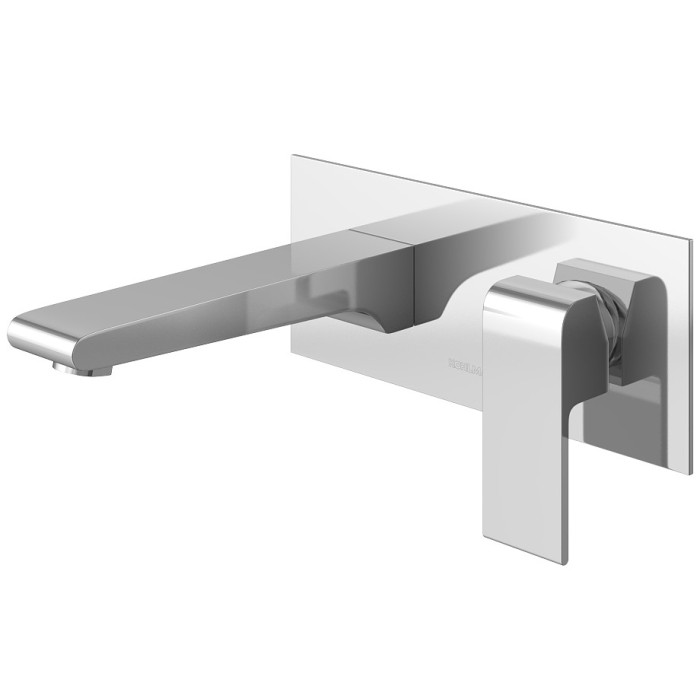 Смеситель для раковины (умывальника) KOHLMAN SAXO CHROME + BOX скрытого монтажа * (QW185S)