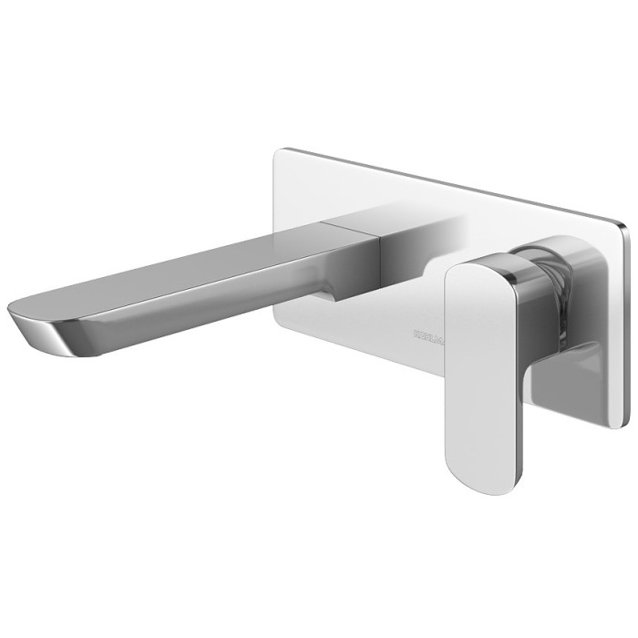 Змішувач для раковини (умивальника) KOHLMAN FOXAL CHROME + BOX прихованого монтажу (QW185F)