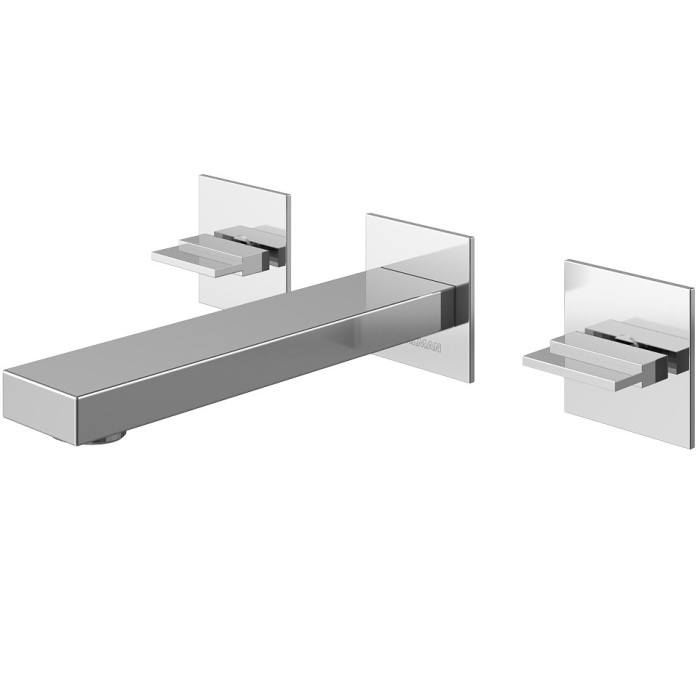Змішувач для раковини (умивальника) KOHLMAN EXCELENT CHROME + BOX прихованого монтажу (QW193H)