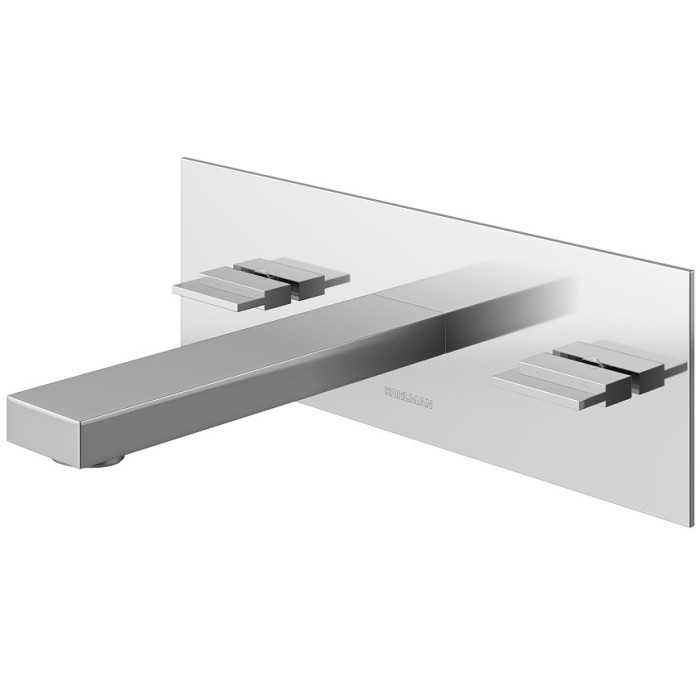 Змішувач для раковини (умивальника) KOHLMAN EXCELENT CHROME + BOX прихованого монтажу (QW198H)