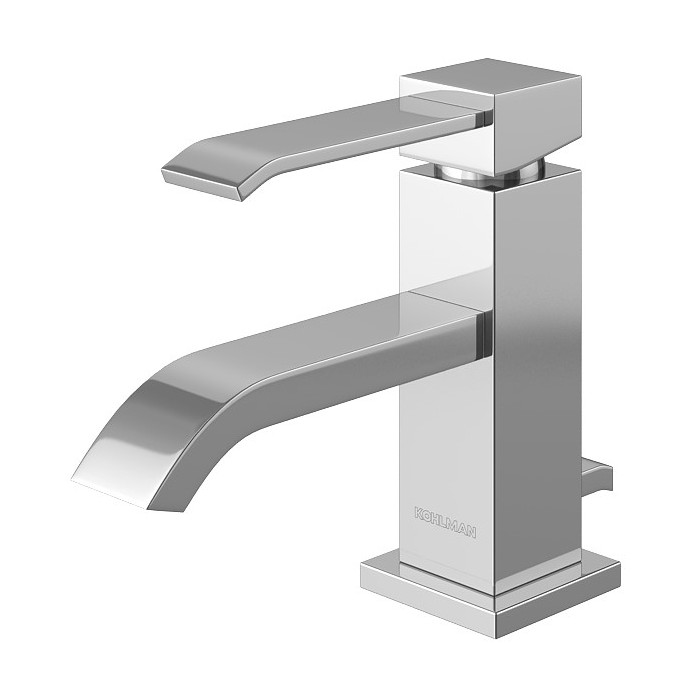 Змішувач для раковини (умивальника) KOHLMAN AXIS CHROME низький (QB100N)