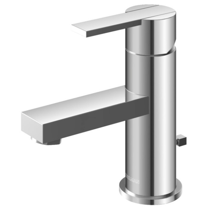 Змішувач для раковини (умивальника) KOHLMAN GIXS CHROME низький (QB100G)