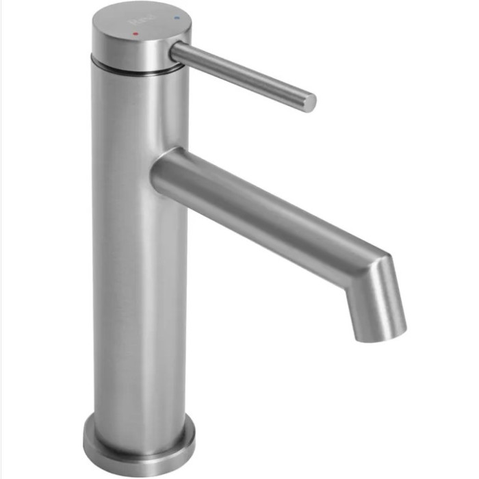 Змішувач для раковини (умивальника) REA FOSS NICKEL BRUSHED нікель низький (REA-B5315)