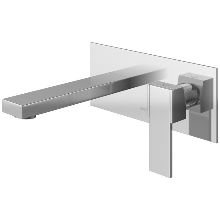 Змішувач для раковини (умивальника) KOHLMAN EXCELENT CHROME + BOX прихованого монтажу (QW185H)