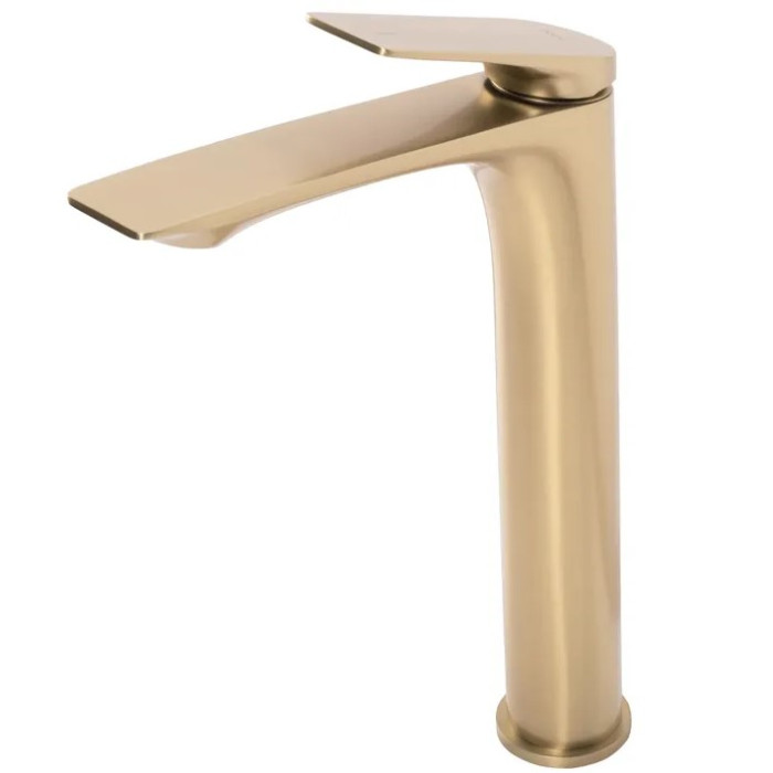 Змішувач для раковини (умивальника) REA AVALON BRUSHED GOLD високий (REA-B2705)