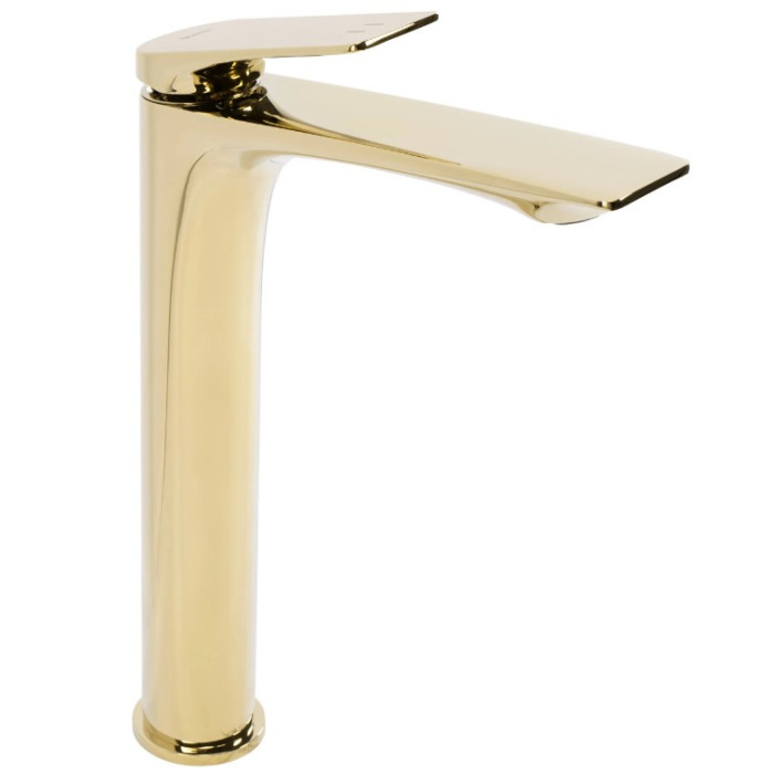 Змішувач для раковини (умивальника) REA AVALON GOLD високий (REA-B1127)