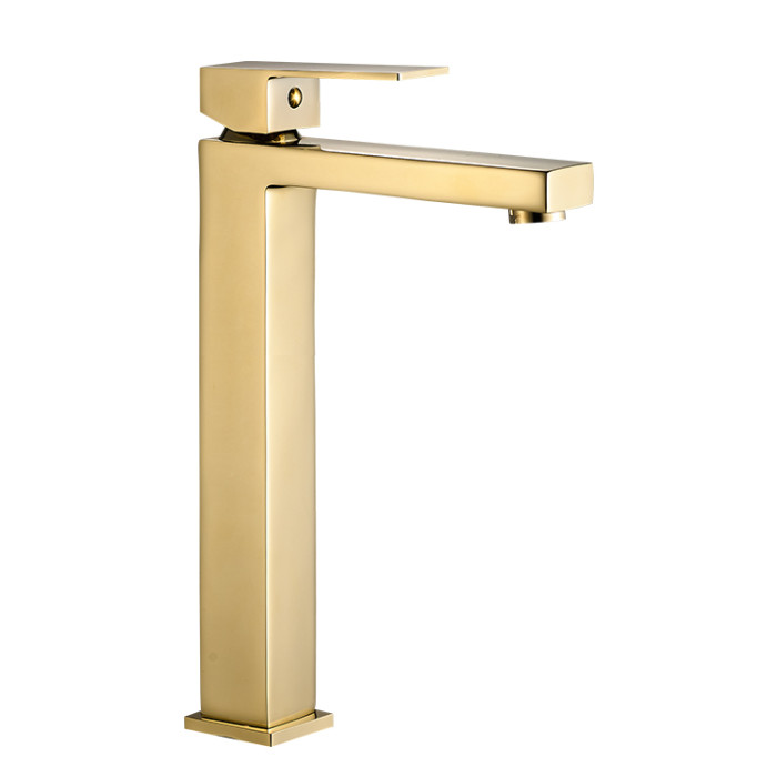 Змішувач для раковини VBI LORENO GOLD високий (VBI-050201GL)